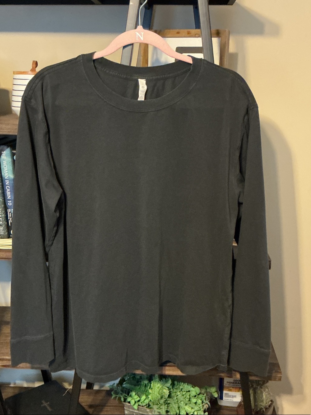 Lululemon All Yours Long Sleeve Size 12 Black